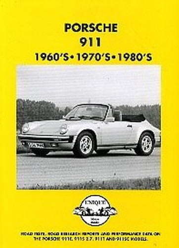 Porsche 911 1960's 1970's 1980's Road Test (Unique Motor Books Road Test Special Edition)