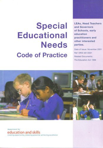 Special Educational Needs - Code of Practice
