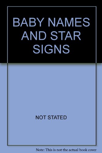 BABY NAMES AND STAR SIGNS