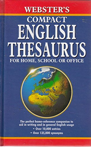 Webster's English Thesaurus, by Websters, English Thesaurus