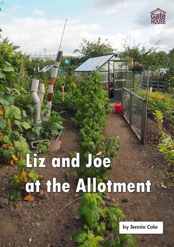 Liz and Joe at the Allotment