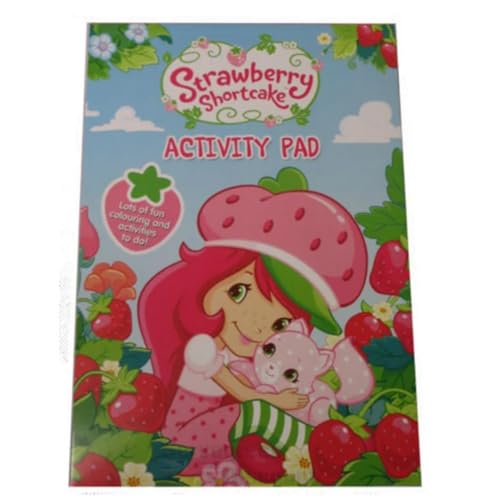 Downtown Strawberry Shortcake Unframed Wall Art Poster, Fruit Theme, Kid's Room, Glossy Finish