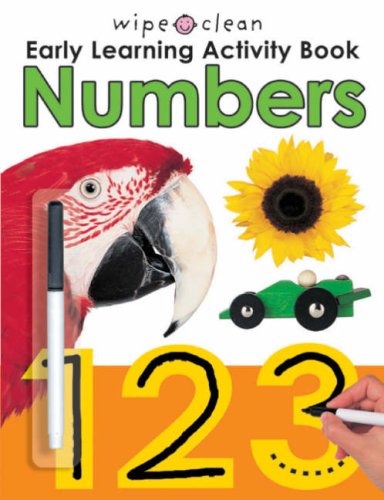 Wipe Clean Early Learning Activity Book Numbers