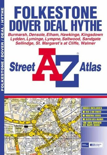 A-Z Folkestone and Dover Street Atlas