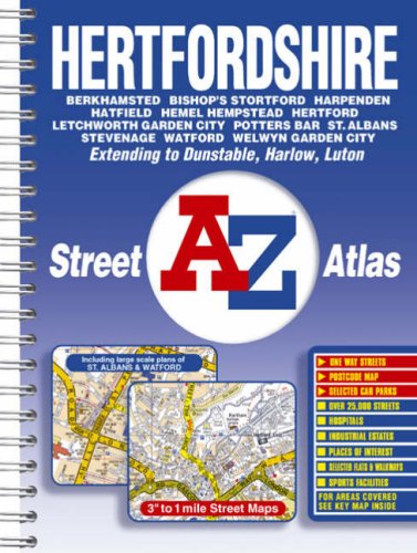 Hertfordshire Street Atlas