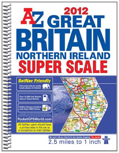Great Britain Super Scale Road Atlas