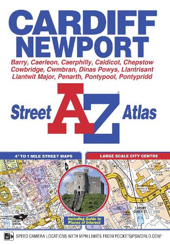 Cardiff and Newport A-Z Street Atlas