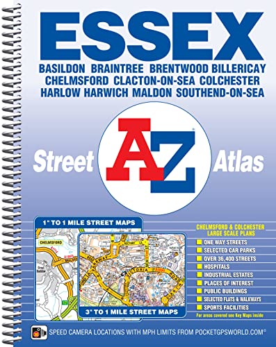 Essex A-Z Street Atlas (spiral)