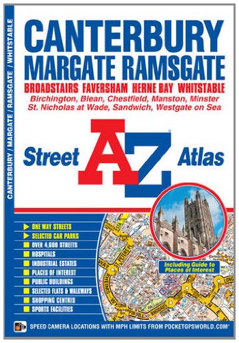 Canterbury, Margate & Ramsgate Street Atlas