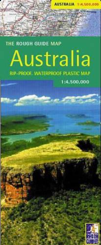 A Rough Guide Map Australia
