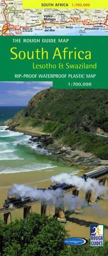A Rough Guide Map South Africa, Lesotho and Swaziland
