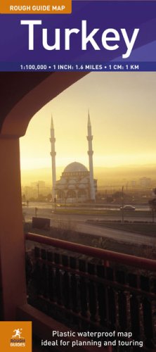 The Rough Guide Map Turkey (Edition 1)