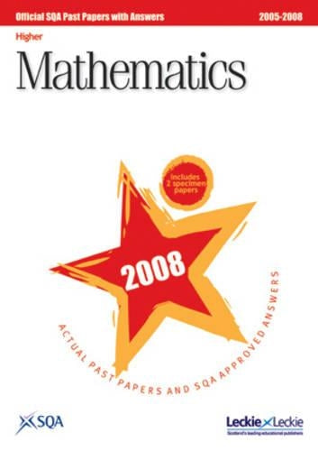 Maths Higher SQA Past Papers