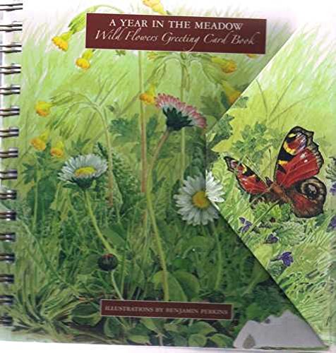 A Year In The Meadow Wild Flowers Greeting Card Book