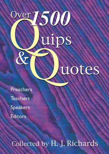 1600 Quips and Quotes