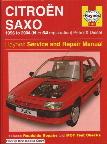 Citroen Saxo Petrol and Diesel Service and Repair Manual