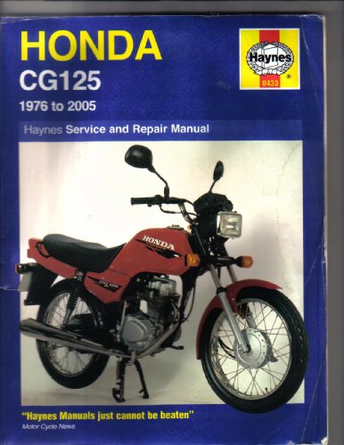 Honda CG125 Service and Repair Manual