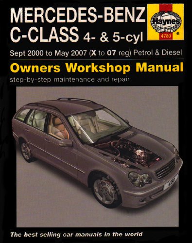 Mercedes Benz C-class Petrol and Diesel Service and Repair Manual