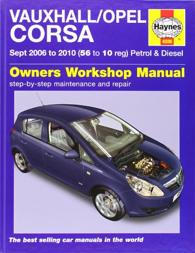 Vauxhall/Opel Corsa Petrol and Diesel Service and Repair Manual