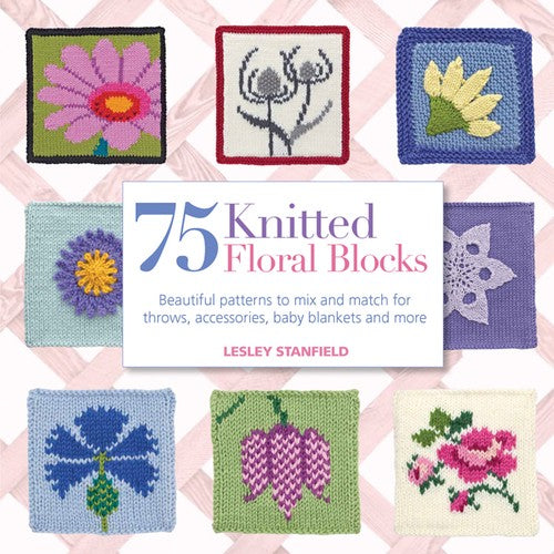 75 Knitted Floral Blocks