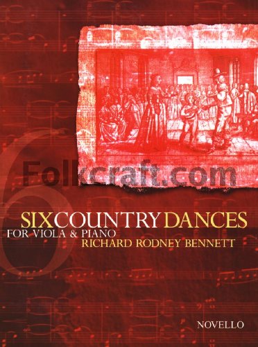 Six Country Dances (Viola/Piano)