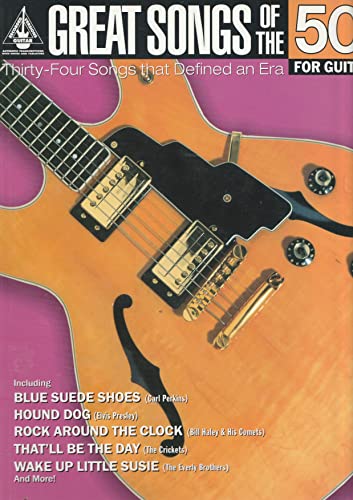 Great Songs Of The 50s For Guitar