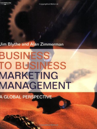 Business to Business Marketing Management