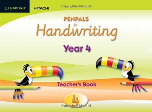 Penpals for Handwriting Year 4 Teacher's Book Enhanced edition