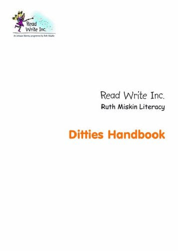 Read Write Inc.: Ditty Handbook