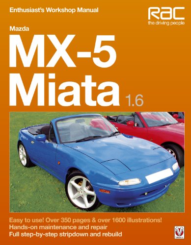 Mazda Mx-5 Miata 1.6 Enthusiasts Workshop Manual