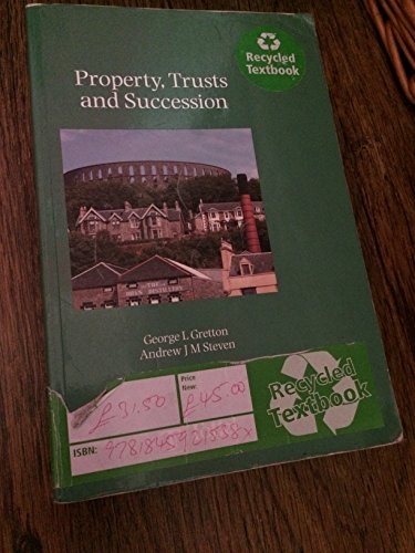 Property Trusts and Succession