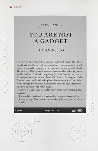 You are Not a Gadget: A Manifesto