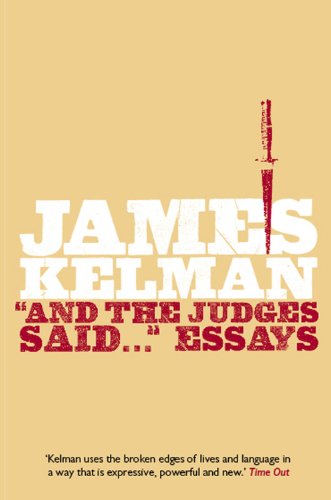 And the Judges Said...