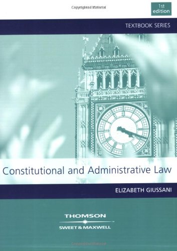 Constitutional & Administrative Law