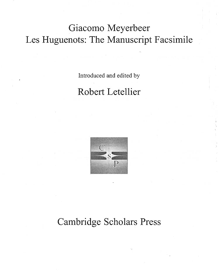 The Meyerbeer Libretti