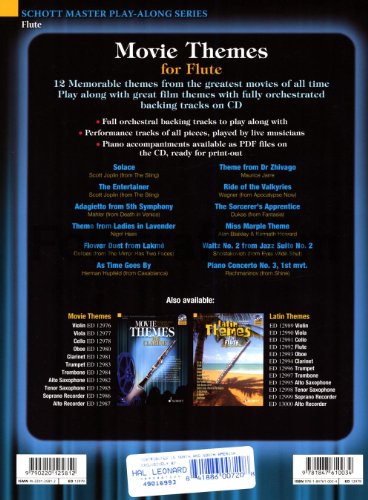 Movie Themes for Flute