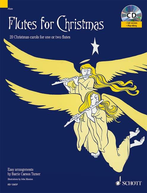 Flutes for Christmas: 20 Christmas Carols for One or Two Flutes