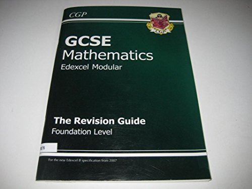 GCSE Maths Edexcel B (Modular) Revision Guide - Foundation