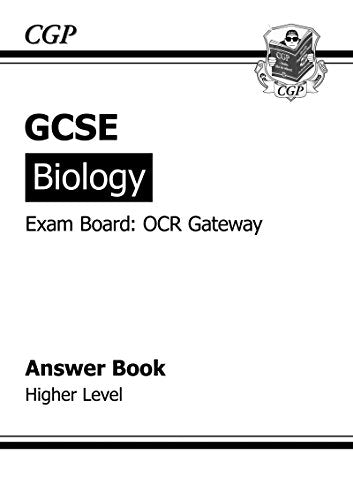 GCSE Biology OCR Gateway Answers (for Workbook) (A*-G course)