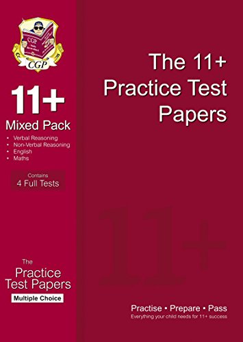 11+ Practice Papers Mixed Pack: Multiple Choice (for GL & Other Test Providers)