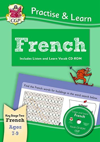 Practise & Learn: French for Ages 7-9 - with vocab CD-ROM