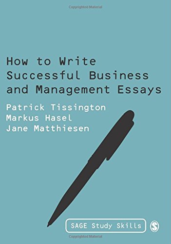 How to Write Successful Business and Management Essays