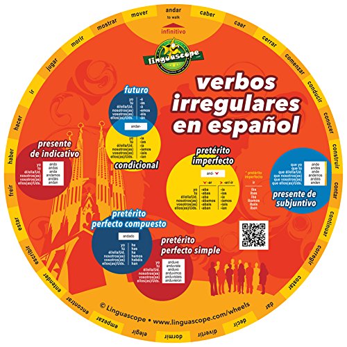 Spanish Verb Wheel (Verbos Irregulares En Espanol)