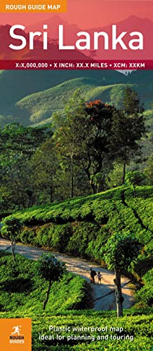 Rough Guide Map Sri Lanka