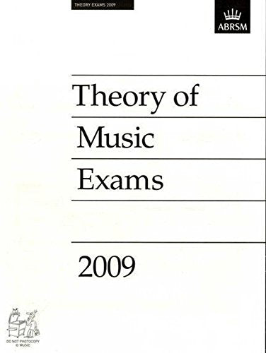 Theory of Music Exams, Grade 1, 2009