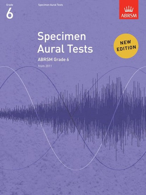 Specimen Aural Tests, Grade 6