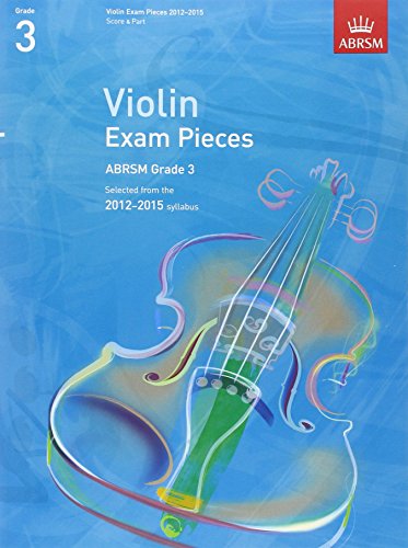 Violin Exam Pieces 2012-2015, ABRSM Grade 3, Score & Part