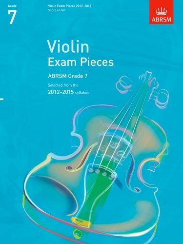 Violin Exam Pieces 2012-2015, ABRSM Grade 7, Score & Part