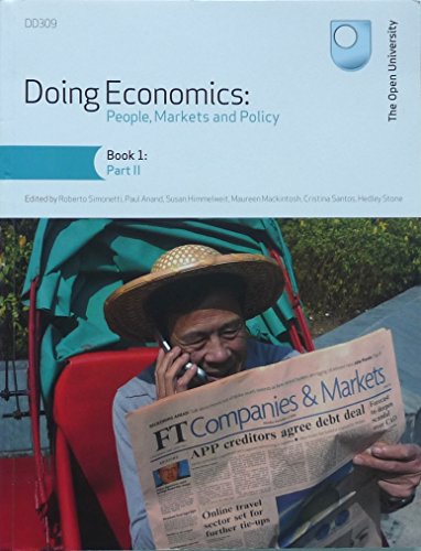 Doing Economocs: People, Markets and Policy