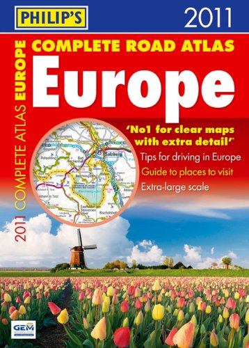 Philip's Complete Road Atlas Europe